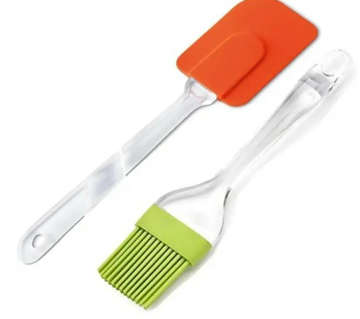 Picture of SPATULA W/OIL BRUSH SET SK-AA0 SIZE:10.9X3 INCH